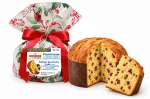 Panettone pyragas su tamsaus &scaron;okolado gabaliukais ir amarena vy&scaron;niomis, prabangioje dovanų pakuotėje, 1 kg