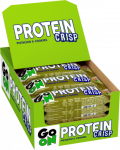 Proteino batonėlis GO ON PROTEIN CRISP Pistachio&Cookies, 45 g x 24 vnt.