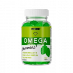 Vitaminų guminukai WEIDER Lime Omega + Chia + Linų sėmenų aliejus, 50 vnt.