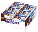 Vafliniai sausainiai KNOPPERS Black&White 24 vnt x 25 g