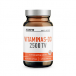 ICONFIT Vitaminas D3 2500 TV, 90 kapsulių