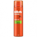 Skutimosi gelis GILLETTE Fusion Sensitive Almond Oil, 200 ml