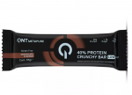 Baltyminis batonėlis QNT 40% Protein Crunchy, &scaron;okoladinis, 65 g