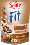 Granola be pridėtinio cukraus Fit Granola Nuts Cocoa, 300 g