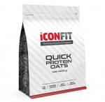 Greito paruo&scaron;imo baltymų avižos ICONFIT, obuolių ir cinamono skonio, 1 kg
