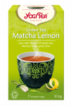Ekologi&scaron;ka ajurvedinė žalioji arbata YOGI TEA Matcha Lemon, 17 vnt.