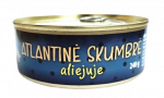 Atlantinė skumbrė aliejuje MAMOS KONSERVAI, 240 g