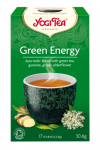 Ekologi&scaron;ka žalioji ajurvedinė arbata YOGI TEA Green Energy, 17 vnt.