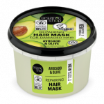Kaukė plaukams ORGANIC SHOP, praturtinta avokado aliejumi ir medaus ekstraktu 250 ml