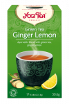 Ekologi&scaron;ka žalioji arbata su citrina bei imbieru YOGI TEA, 17 vnt.