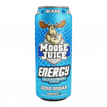 Energinis BCAA gėrimas Muscle Moose Juice, mėlynoji avietė, 440 ml