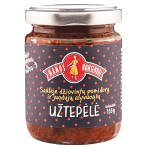 Saulėje džiovintų pomidorų ir juodųjų alyvuogių užtepėlė MAMOS KONSERVAI, 155 g