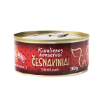 Česnakiniai kiaulienos MAMOS KONSERVAI, 300 g