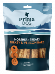 Skanukai PRIMADOG Kalakutienos&Stirnienos juostelės , 80 g
