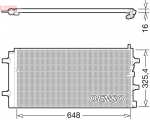 Kondicionieriaus radiatorius DCN02002