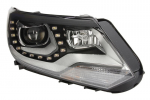 Priekinis žibintas HELLA 1ZT010 748-101 VW TIGUAN