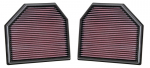 Sportinis oro filtras (plok&scaron;čias) 33-2488 237/213/30mm