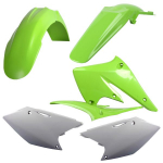 Bekelės plastikų aksesuarai, spalva OEM Tinka: KAWASAKI KX 250 2004-2005