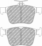 Sportinės stabdžių trinkelės DS 2500 be homologacijos gatvėms; galas/priekis, Tinka: AUDI; SKODA; VW A3; GOLF VII; PASSAT; SUPERB Tinka: AUDI A3, Q2, TT; SEAT ATECA, LEON 1.0-Electric 04.12-