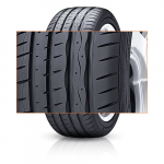HANKOOK Padanga lengv. autom. vasarinė 195/40R17 LOHA 81W K107