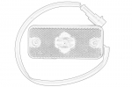 Gabaritų žibintai OE IVECO 504097924