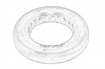 veleno sandariklis, neautomatinės transmisijos jungė OE HONDA 91216-PL3-005