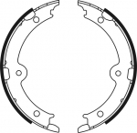 stabdžių trinkelių komplektas, stovėjimo stabdis C02087ABE