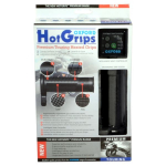 Rankenos OXFORD vairo skersmuo 22mm ilgis 120mm Kelioninė spalva: juoda, HotGrips Touring (universalus)