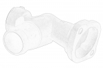 termostato korpusas OE HYUNDAI 2561327420