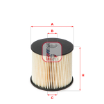 Degalų filtras SOFIMA S6003NE
