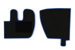kojų kilimėlis F-CORE F-CORE MT17 BLUE