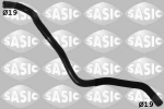 radiatoriaus žarna SASIC SAS3406177