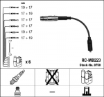 uždegimo laido komplektas NGK0758