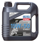 Variklio alyva 4T LIQUI MOLY Street (4L) 15W50 Pusiau sintetinė LIM1689 15W50 4L STREET
