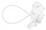 Atsarginio rato tvirtinimo atrama OE RENAULT 57 21 189 27R