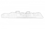 buferio rėmas, vilkimo įtaisas OE HYUNDAI 865143U000