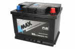 Akumuliatorius 4MAX BAT60/540R/4MAX 12V 60Ah 540A D+