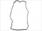 Vožtuvų dangtelio tarpinė EL009860