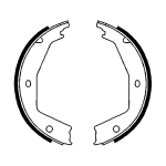 stabdžių trinkelių komplektas, stovėjimo stabdis CRG001ABE