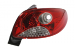 Žibintas galas De&scaron;inė PEUGEOT 206, 206+