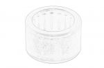 Sankabos pirminio velenėlio centravimo guoliukas OE VW 0B1 105 561C