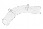 Vamzdis, EGR vožtuvas OE HYUNDAI 2842227400