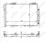 Variklio radiatorius NRF NRF 51281
