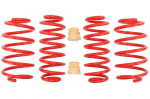 Žeminanti spyruoklė, Sportline, 4vnt., (45-50mm / 35-40mm); (1130kg / 1005kg); Tinka: AUDI A3; VW GOLF VI 1.4-2.0D 09.04-05.16