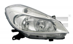 Priekinis žibintas TYC TYC 20-0794-25-2 RENAULT CLIO III, CLIO III/HATCHBACK
