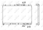 Variklio radiatorius NRF NRF 53301