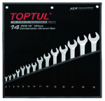 TOPTUL Veržliarakčių komplektas 14vnt. GPAB1406