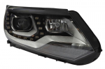 Priekinis žibintas HELLA 1ZS010 748-321 VW TIGUAN