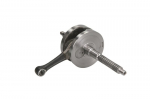 Alkūninis velenas Tinka: APRILIA 50 4T, 50 4T 4V, 50 4T RST Euro3; DERBI 100 4T, 50 4T; PIAGGIO/VESPA 50, 50 (Aria), 50 4T, 50 4T 2V, 50 4T 4V, 50 4T (Moc), 50 4T RST, 50 4T(45 km/h), 50 4T-4V