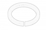 alyvos tarpiklis, neautomatinė pavarų dėžė OE JOHN DEERE R34140-JD